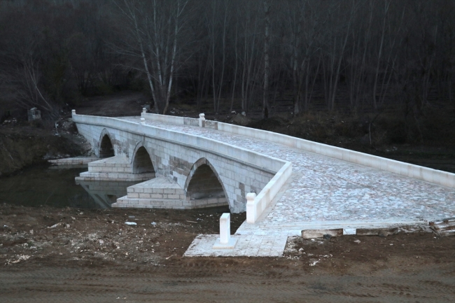 Yozgat'taki tarihi Karabıyık Köprüsü restore edildi